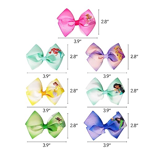 Disney Princess Girls Hair Clips Gift Set 7 Pcs