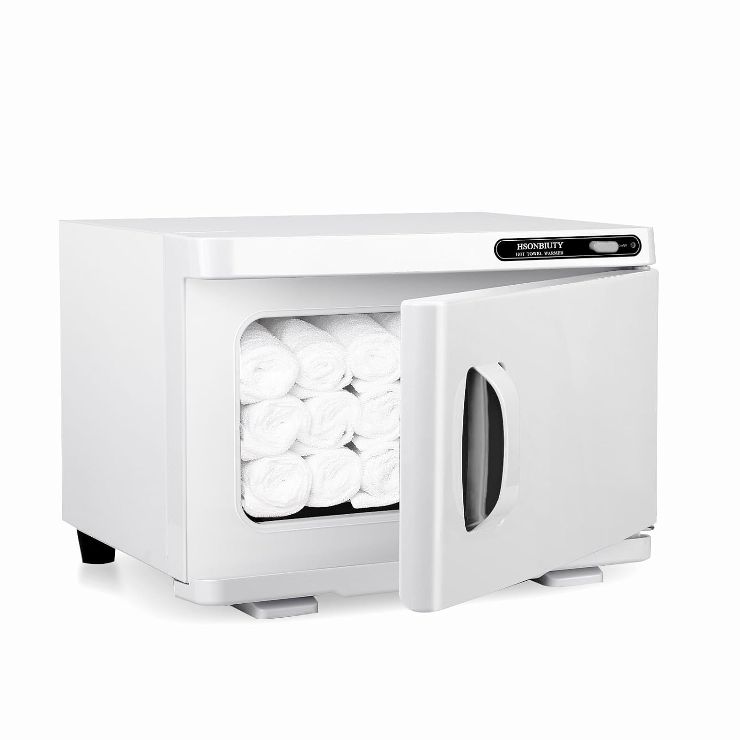 HSONBIUTY Hot Towel Warmer Cabinet 8L Capacity White