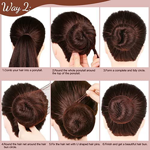 Fandamei Hair Accessories Set 20PCS 40PCS Brown