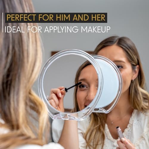 Luxo Shaving Mirror with Razor Holder and Suction Cup