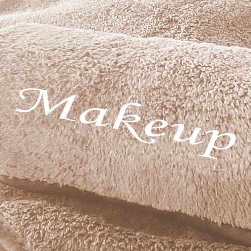 Cosy Family 10 Pack Makeup Remover Cloths - Soft Microfiber 12x12 in Brown