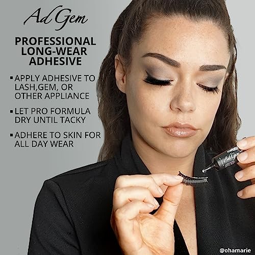 Mehron AdGem Adhesive - Vegan Latex-Free Eyelash Glue