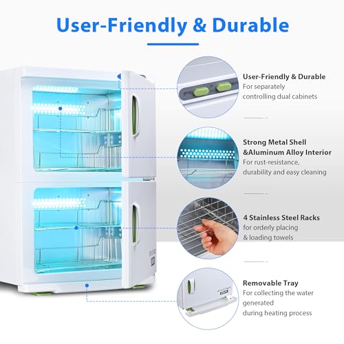 BYOOTIQUE Hot Towel Warmer Cabinet 46L