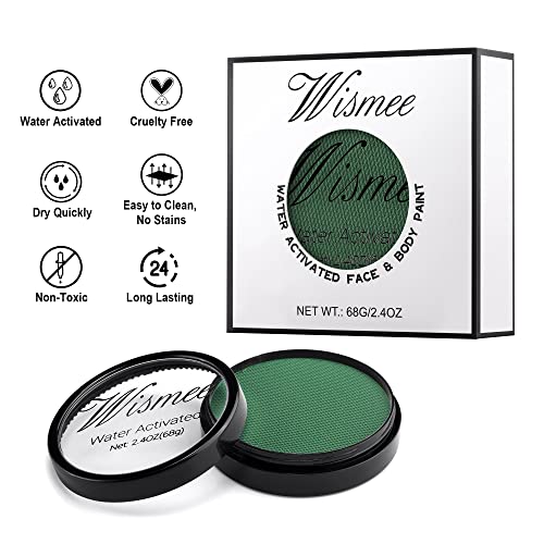 Wismee Royal Blue Green Body Paint - Full Coverage