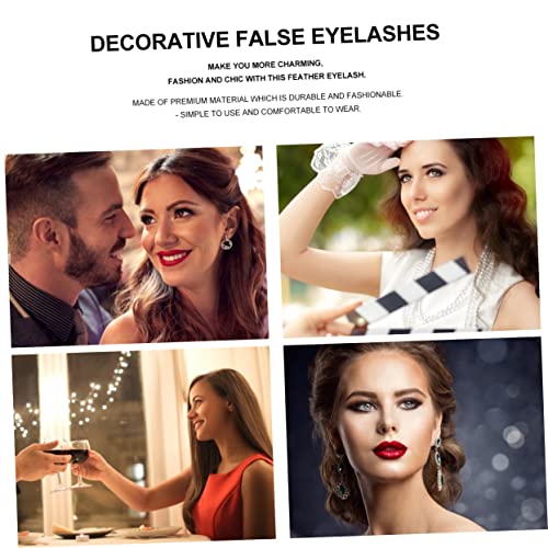 TOVINANNA 2Pairs Dramatic Exaggerated Halloween False Eyelashes