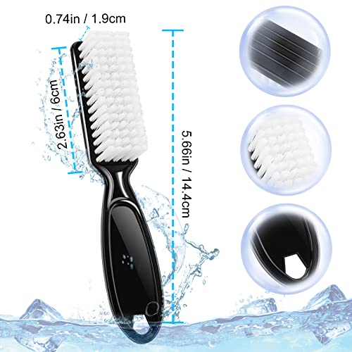 NICEMOVIC 24 Pcs Handle Grip Nail Brush Kit