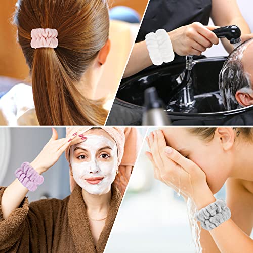 Dorbetar 8 Pcs Wrist Towels for Face Washing 1