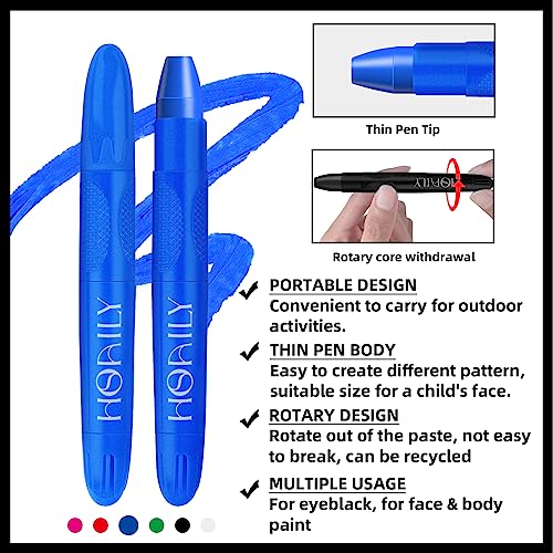HOSAILY Eye Black Stick for Sports