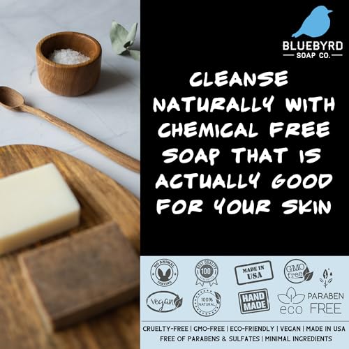 Bluebyrd Goat Milk Soap Set of 5 Bars