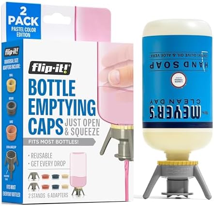 Flip-It 2-Pack Bottle Emptying Kit - No Waste