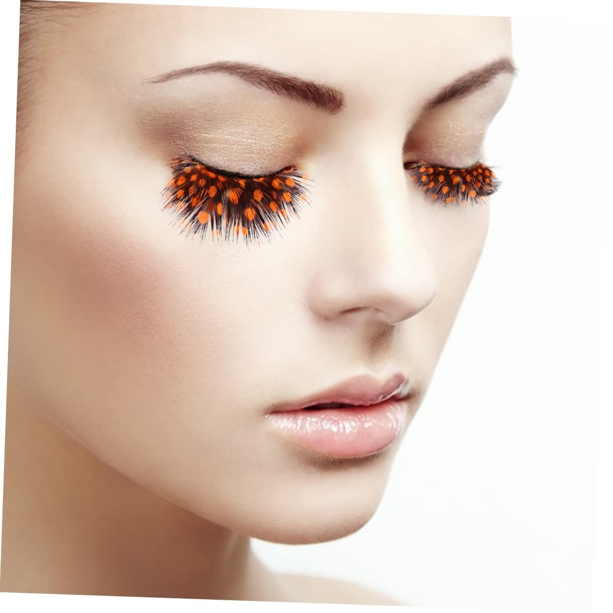 PACKOVE 2Pairs Dramatic False Eyelashes for Party Halloween Cosplay