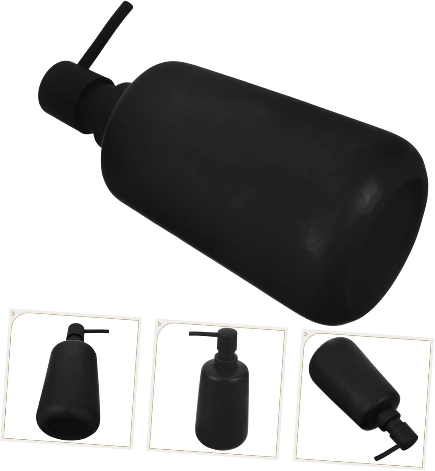 SKISUNO Reusable Soap Dispenser for Bathroom and Kitchen