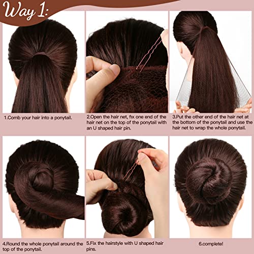 Fandamei Hair Accessories Set 20PCS 40PCS Brown