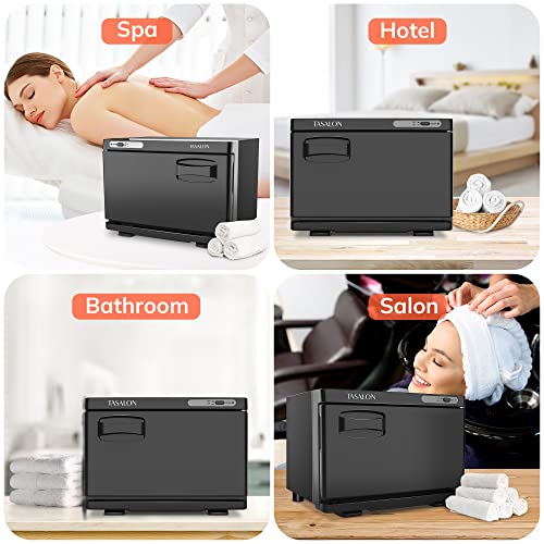 TASALON Hot Towel Warmer Cabinet 8L - Black