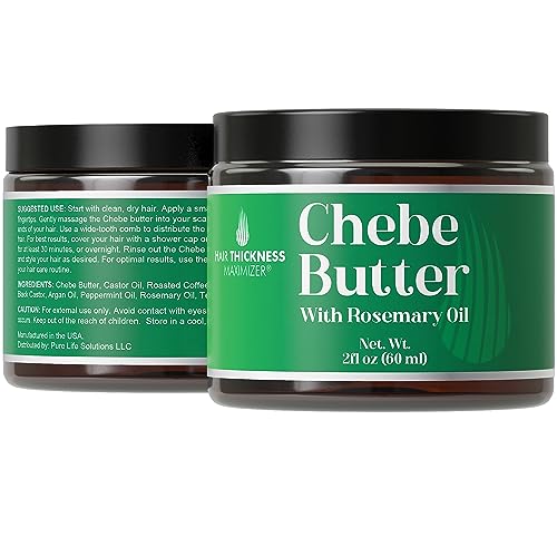 Chebe Rosemary Oil Hair Butter 2oz for Growth and Thickening