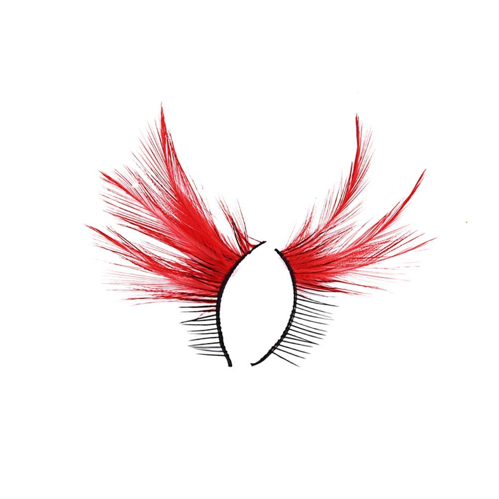 Aimeely Exaggerated Slim Feather False Eyelashes 2