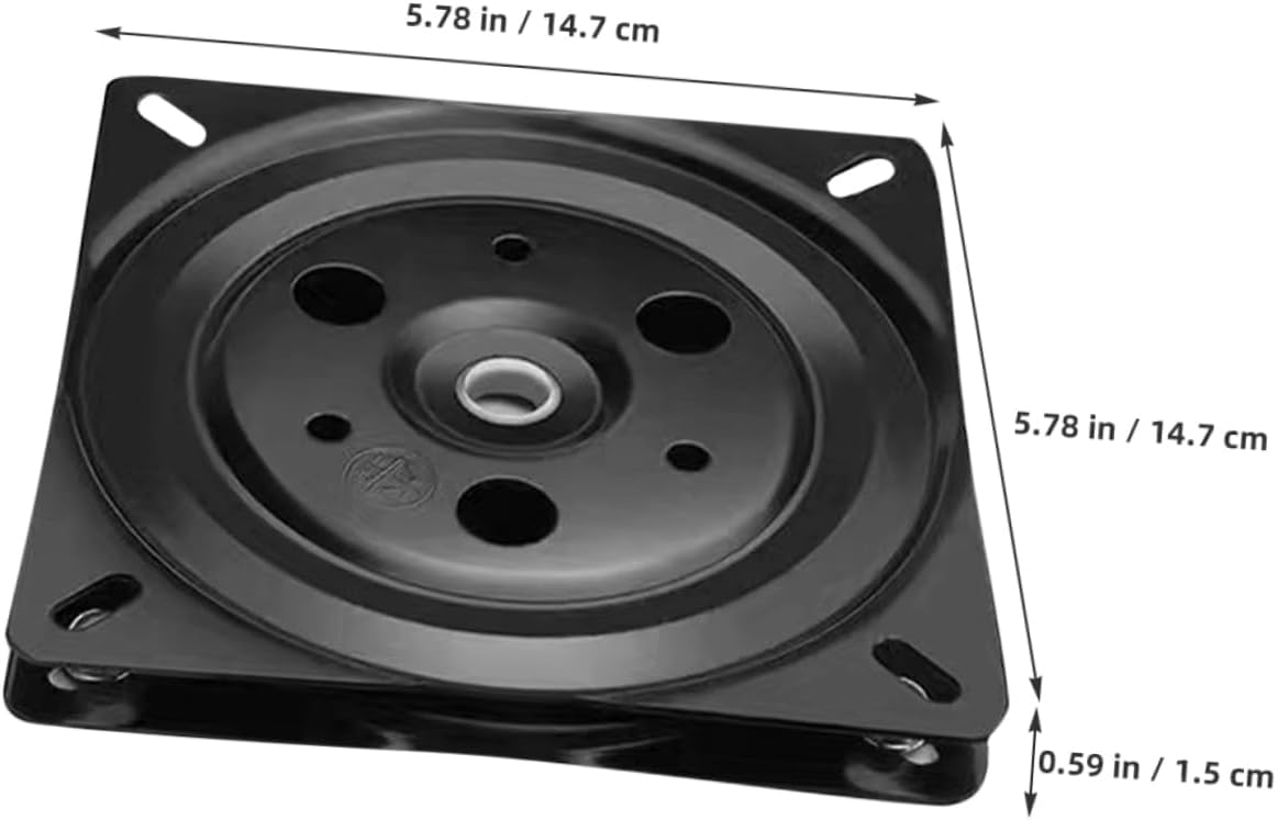 Sturdy 360 Degree Bar Stool Swivel Plate for Recliner and Office Chair