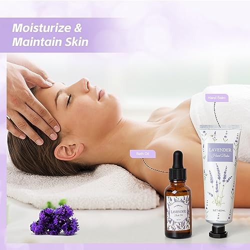 Lavender Spa Gifts Set 11 Pcs for Women Relaxation