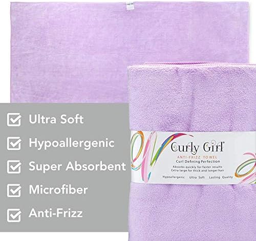Curly Girl Microfiber Towel for Curls