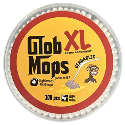 Glob Mops Bendable Cotton Swabs 6-Pack