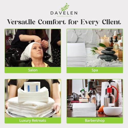 DAVELEN Disposable Large Luxury Towels 50-Count