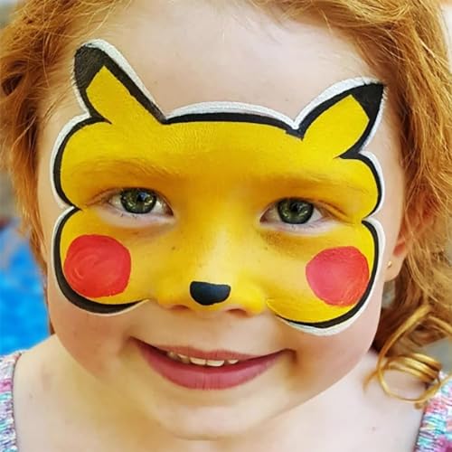 Go Ho Yellow Face Paint Stick - Halloween Cosplay Makeup