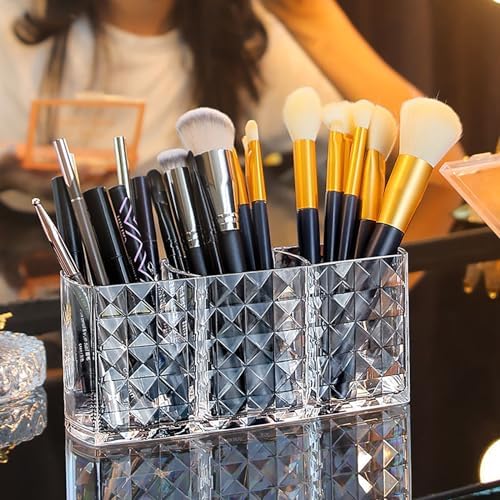 Large Capacity Makeup Storage Organizer for Vanity Countertop