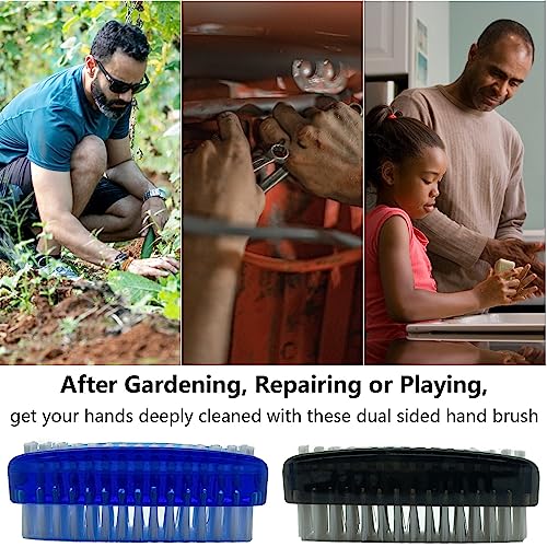 2-Sided Nail Brush for Cleaning Fingernails