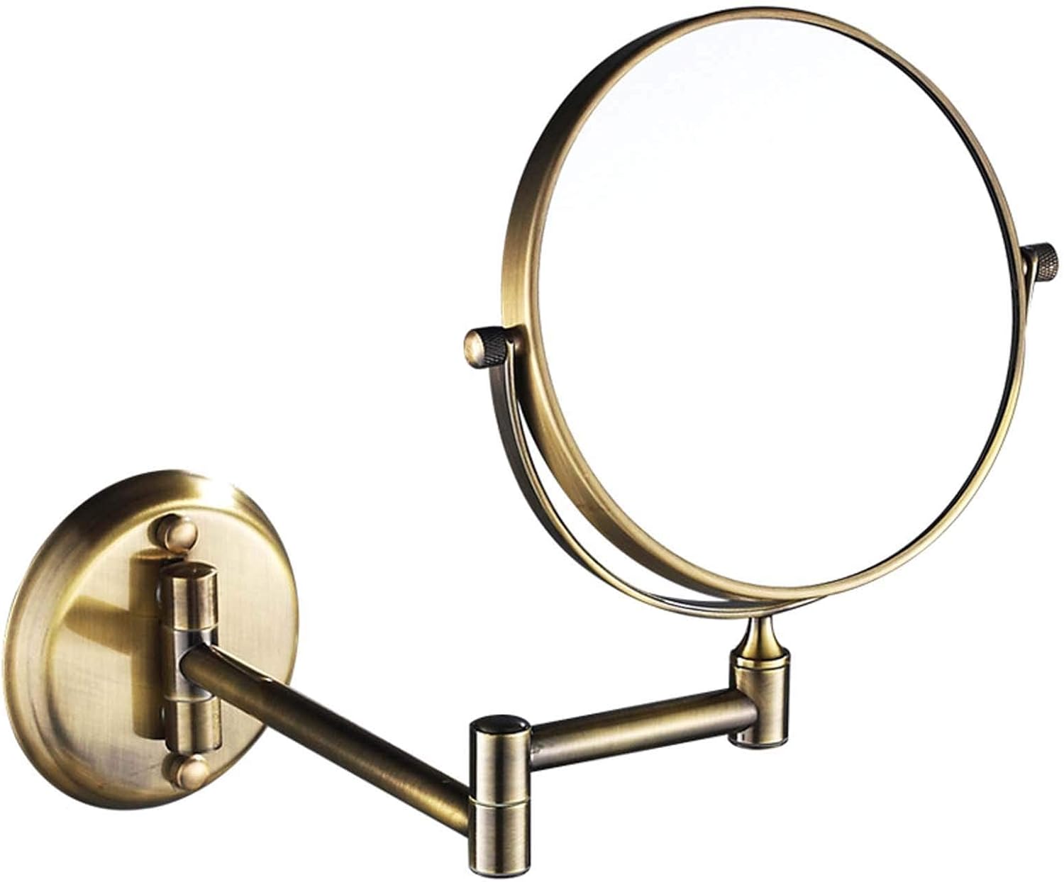 8 Wall Mounted Mirror with 360 Swivel and 3X5X7X10X Magnification