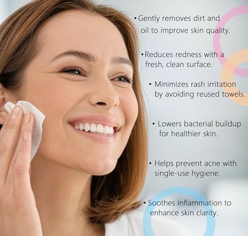 Ampmuze 80 Count Biodegradable Face Wipes