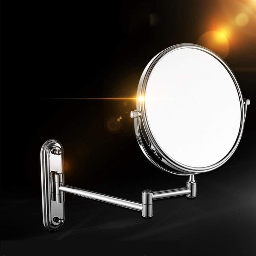 DEIHGE 68-Inch Wall Mount Makeup Mirror with 35710X Magnification