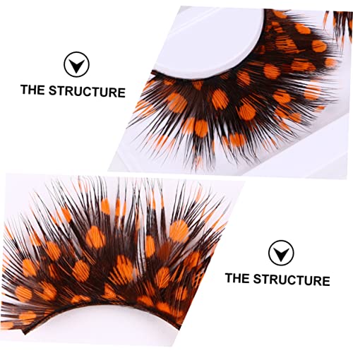 LIFKOME 2 Pairs Wispy False Eyelashes for Party and Halloween