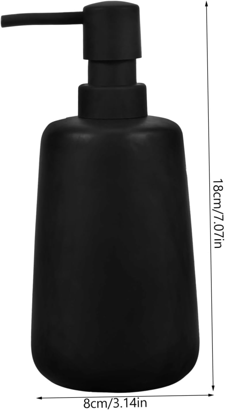 VALICLUD Ceramic Refillable Soap Dispenser for Shampoo Lotion and Hand Soap