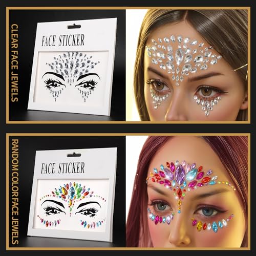 Teenitor Face Gems for Sparkle and Glitter