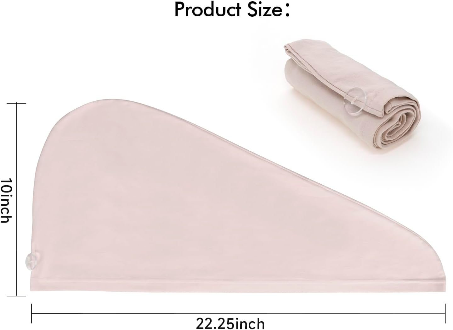 KISMETICS Hair Drying Wrap Frizz Free Soft Lightweight