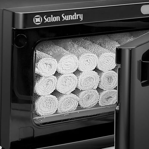 Salon Sundry Hot Towel Warmer Cabinet - Black