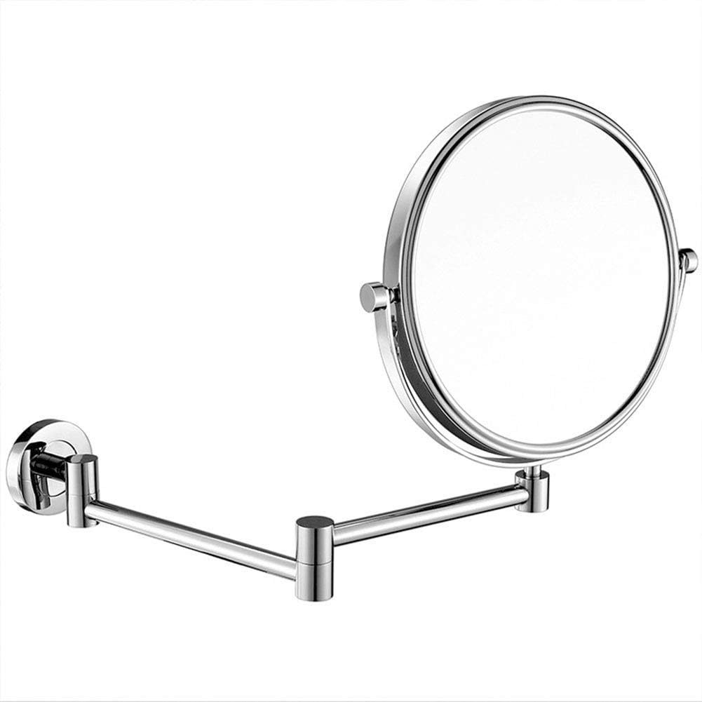DEIHGE 8-Inch Wall Makeup Mirror with Magnification