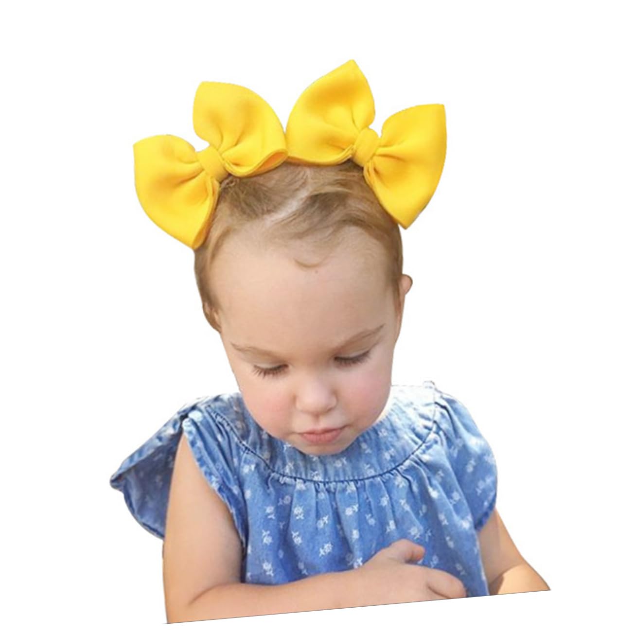 SKISUNO Bowknot Hairpin 9 Pairs Hair Clip for Baby Girls