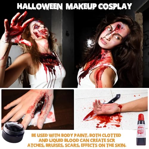 18 Pcs Halloween Fake Knife Costume Props Set