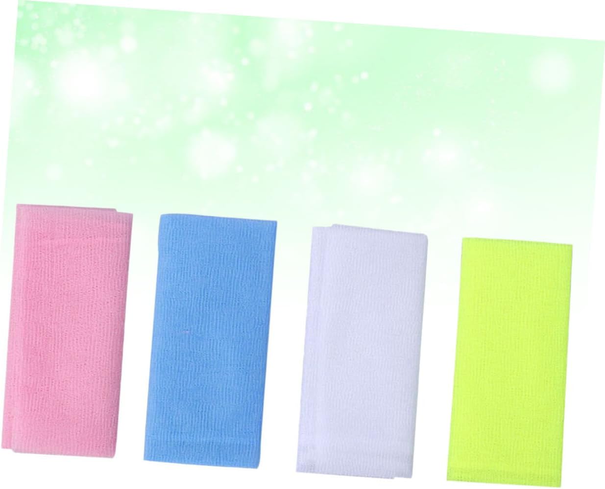 Ipetboom 2sets Long Nylon Back Scrubber Towel