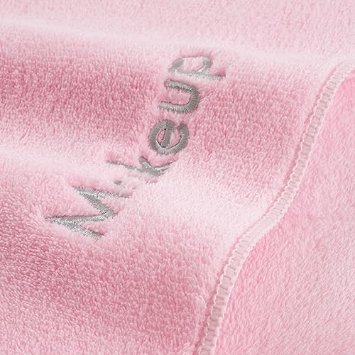 Arkwright Makeup Towels Pack of 6 Pink 13x13in