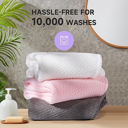 Umisleep 3 Pack Microfiber Hair Towel Wrap for Curly Hair 1