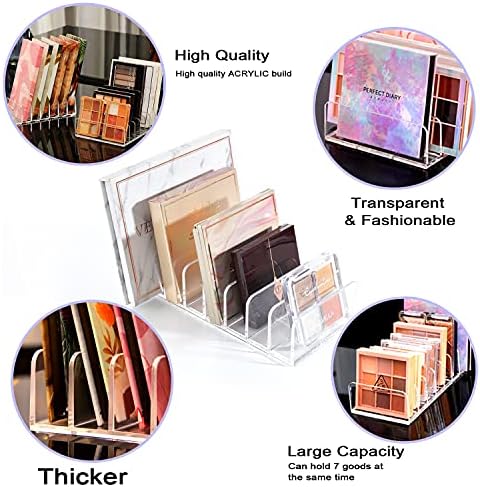 V-HANVER 7 Sections Makeup Palette Organizer 1