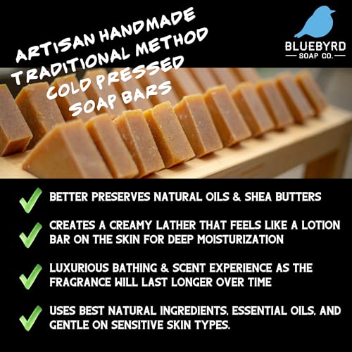Bluebyrd Goat Milk Soap Set of 5 Bars