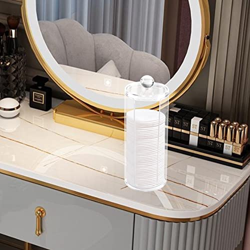 Boveker Acrylic Cotton Rounds Holder with Lid