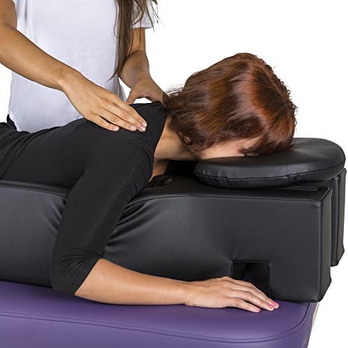 Earthlite Pregnancy Massage Cushion - Adjustable Headrest and Breast Recess