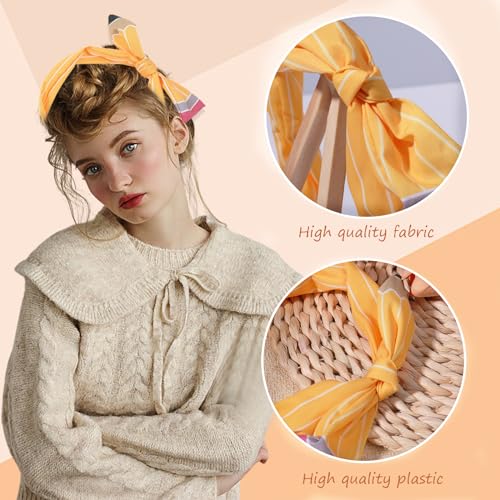 XEININVU Yellow Pencil Headband for Women