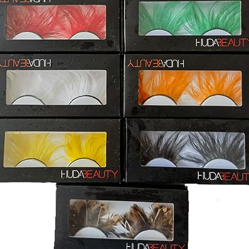 3Pairs Feather False Eyelashes - Natural Reusable