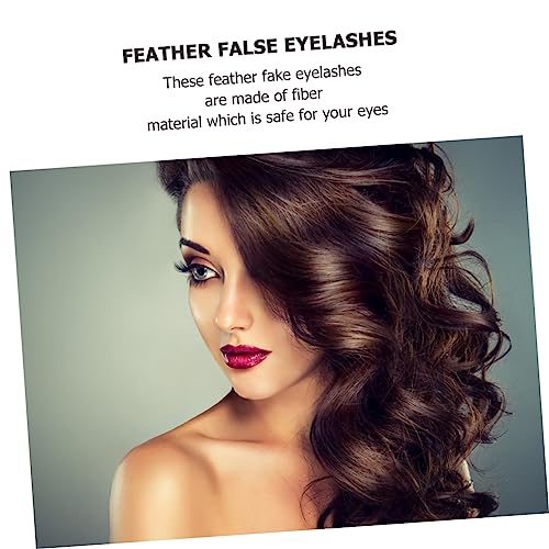 Pamingono Halloween False Eyelashes 2 Pairs Exaggerated Volume