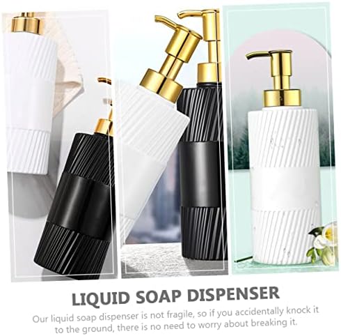 GLEAVI 2Pcs Refillable Shampoo Pump Bottles for Shampoo and Lotion
